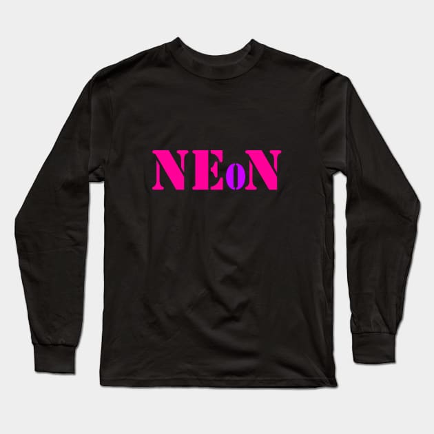 Neon Long Sleeve T-Shirt by Sinmara